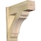 Ekena Millwork Olympic Block Rough Sawn Outlooker, Douglas Fir, 8"W x 24"D x 24"H OUT08X24X24OLY05RDF - alternate 1
